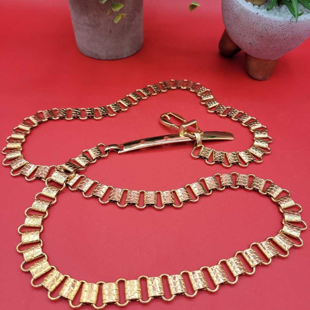 Gold belt